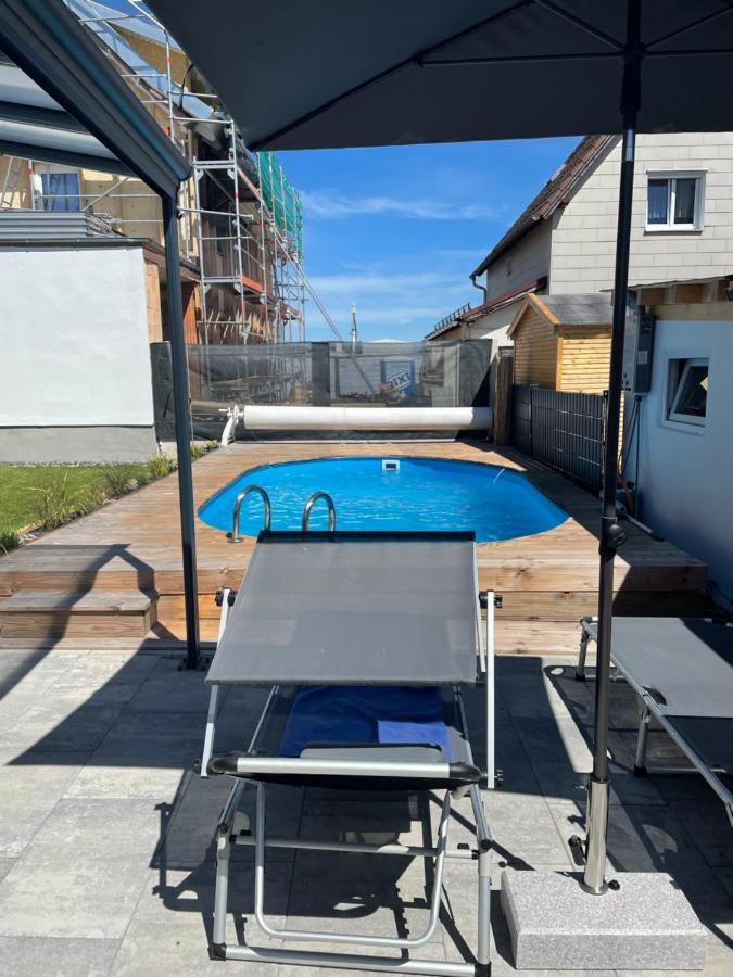 #2 Grosses Zimmer Mit Pool Und Garten Memmingen Esterno foto